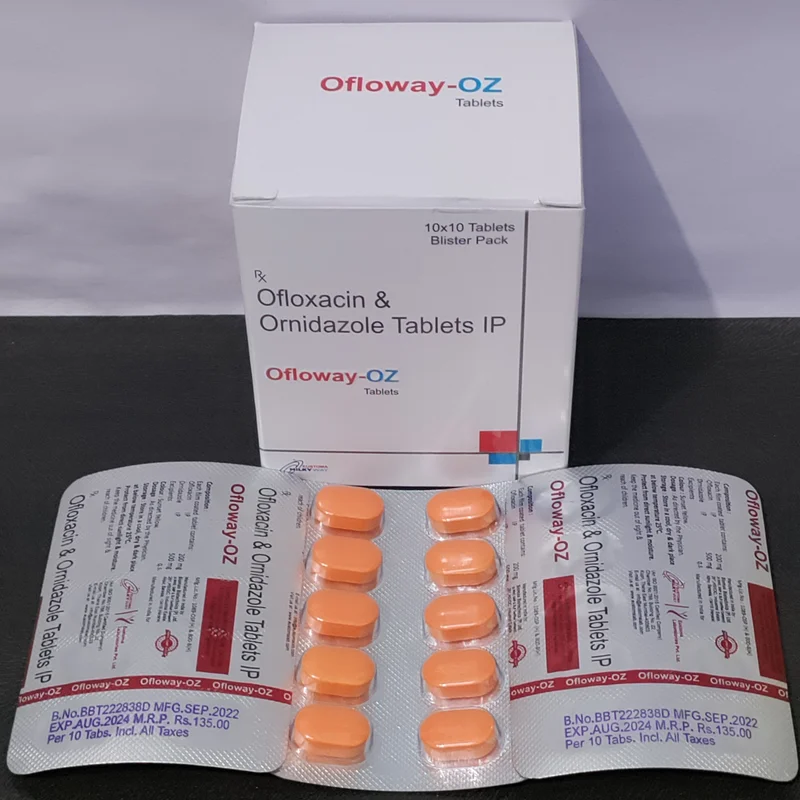 Ofloxacin Ornidazole Tablets IP - Healthcare & Medical by Eustoma Laboratories Pvt. Ltd.
