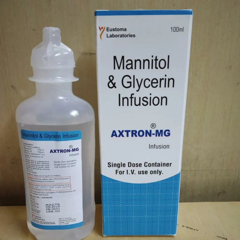 Mannitol and Glycerin Infusion 100ml - Healthcare & Medical by Eustoma Laboratories Pvt. Ltd.