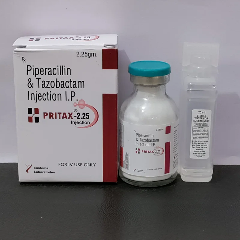 Pritax-2.225 Injection (piperacillin and Tazobactam) - Healthcare & Medical by Eustoma Laboratories Pvt. Ltd.