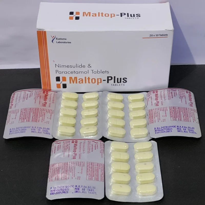 Nimesulide Paracetamol Tablet - Healthcare & Medical by Eustoma Laboratories Pvt. Ltd.