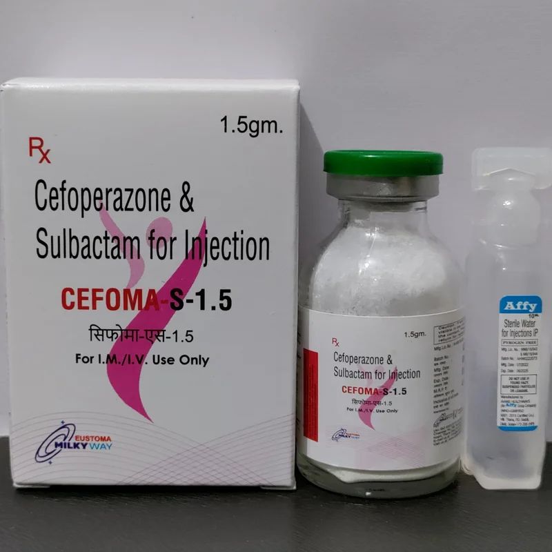 Cefoperazone 1gm and Sulbactum 500mg Injection - Healthcare & Medical by Eustoma Laboratories Pvt. Ltd.