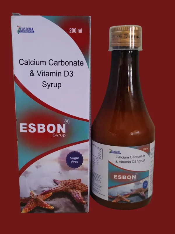 Esbon Syrup 200ml Sugar-Free - Healthcare & Medical by Eustoma Laboratories Pvt. Ltd.