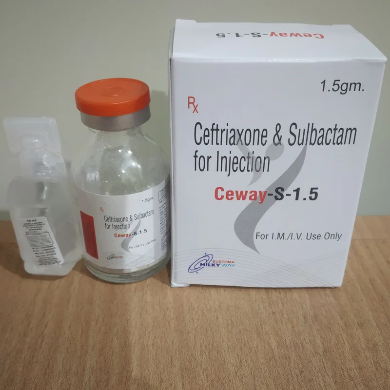 Ceftriaxone & Sulbactam Powder for Injection - Healthcare & Medical by Eustoma Laboratories Pvt. Ltd.