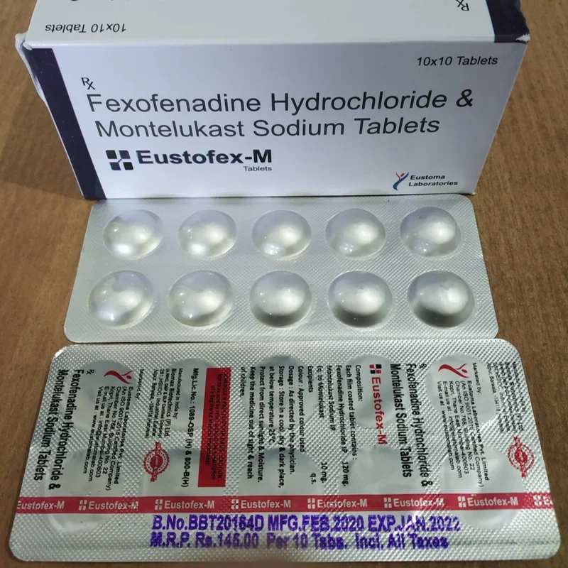 Fexofenadine Montelukast Tablet - Healthcare & Medical by Eustoma Laboratories Pvt. Ltd.