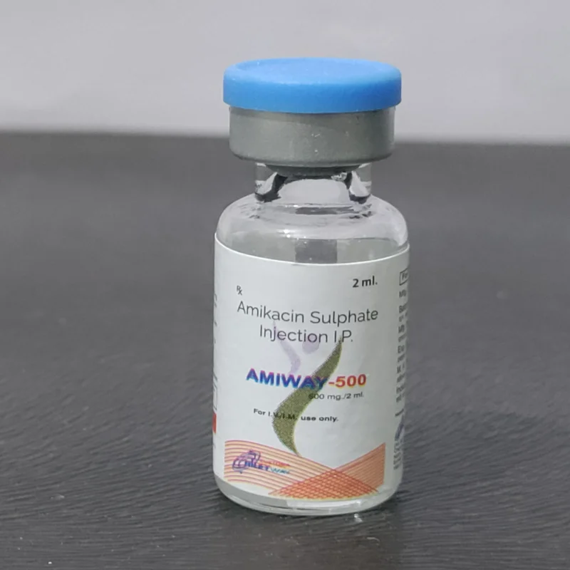 Amiway-500 Injection (amikacin Sulphate Injection) - Healthcare & Medical by Eustoma Laboratories Pvt. Ltd.