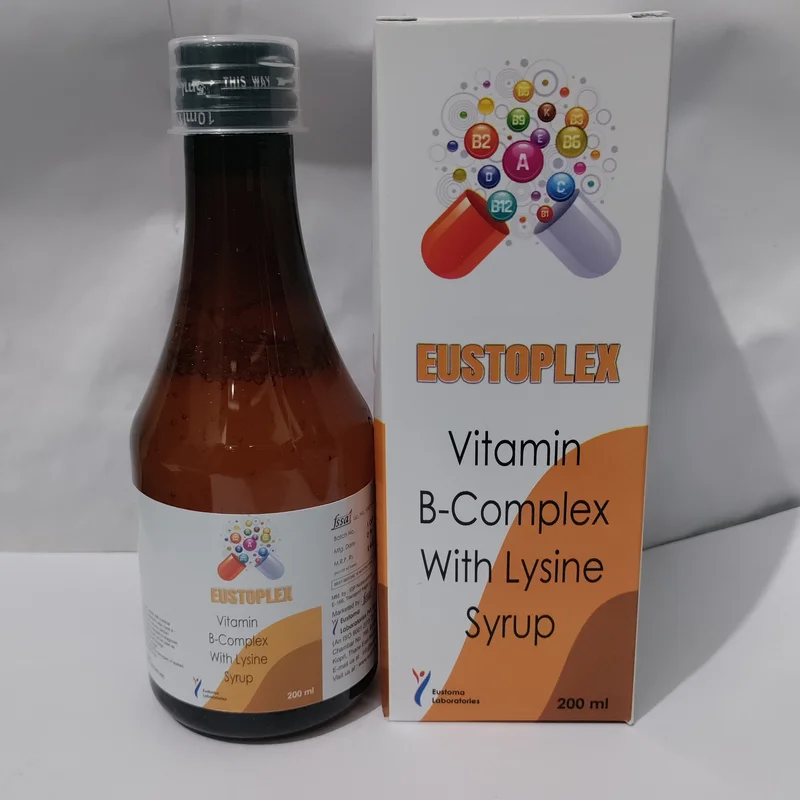 Eustoplex Syrup (vitamin B-complex With Lysine Syrup) - Healthcare & Medical by Eustoma Laboratories Pvt. Ltd.