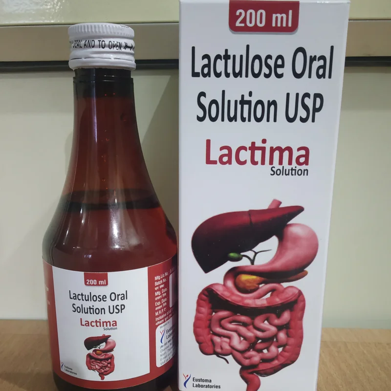 Lactulose Oral Solution 200ml Bottle - Healthcare & Medical by Eustoma Laboratories Pvt. Ltd.