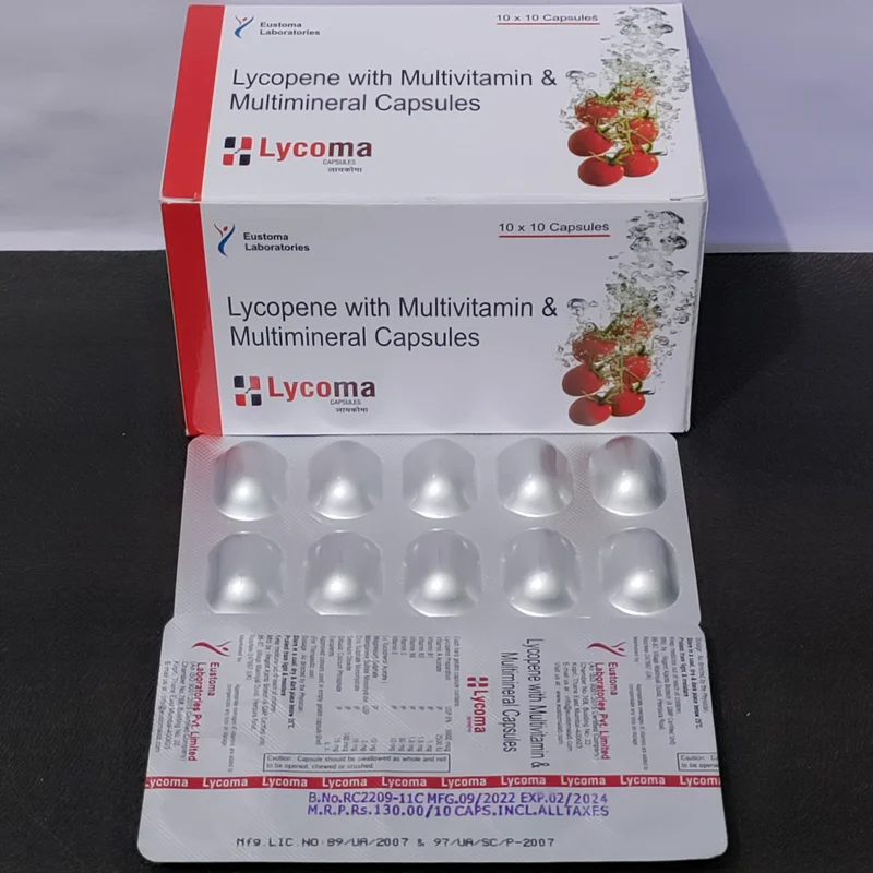 Lycopene Multivitamin and Multimineral Capsules - Healthcare & Medical by Eustoma Laboratories Pvt. Ltd.