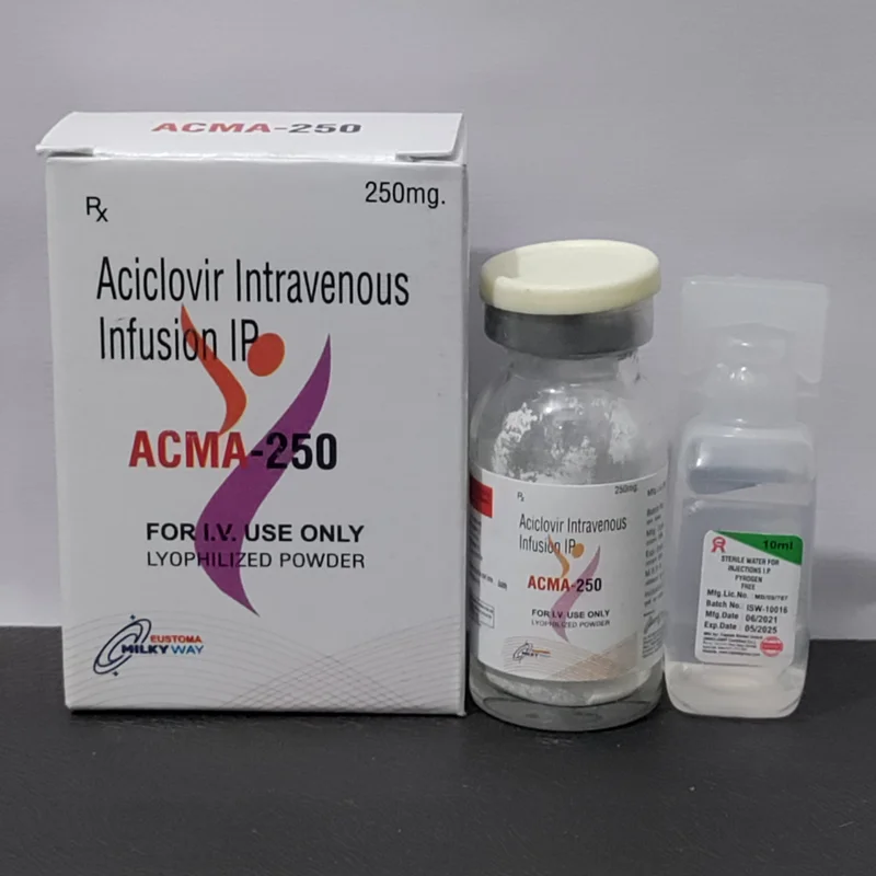 Acma-250 Injection ( Aciclovir 250mg Injection) - Healthcare & Medical by Eustoma Laboratories Pvt. Ltd.