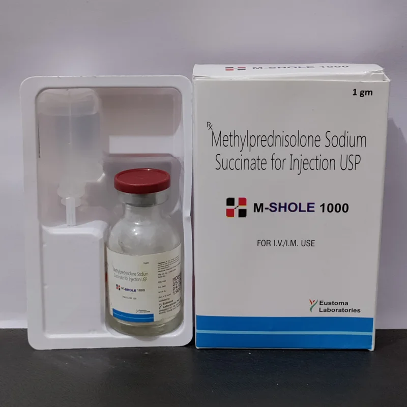 Methylprednisolone Sodium Succinate Injection - Healthcare & Medical by Eustoma Laboratories Pvt. Ltd.