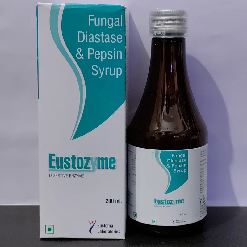 Eustozyme Fungal Diastase Pepsin Syrup 200ml - Healthcare & Medical by Eustoma Laboratories Pvt. Ltd.