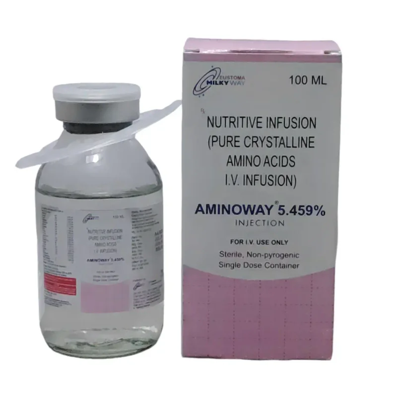 Aminoway Infusion 100ml (amino Acid Infusion) - Healthcare & Medical by Eustoma Laboratories Pvt. Ltd.
