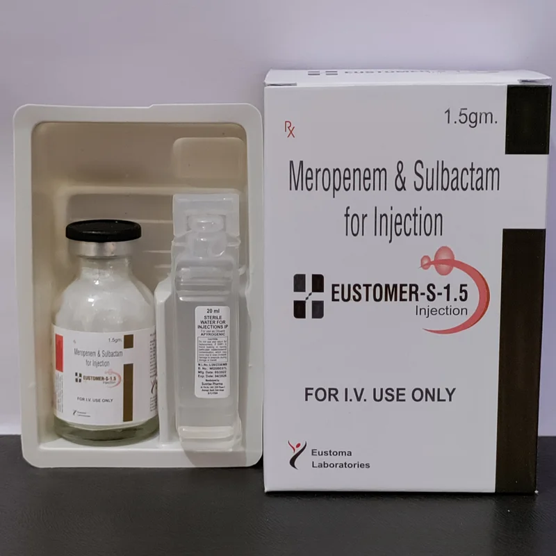 Meropenem Sulbactam Injection for Bacterial Infections - Healthcare & Medical by Eustoma Laboratories Pvt. Ltd.