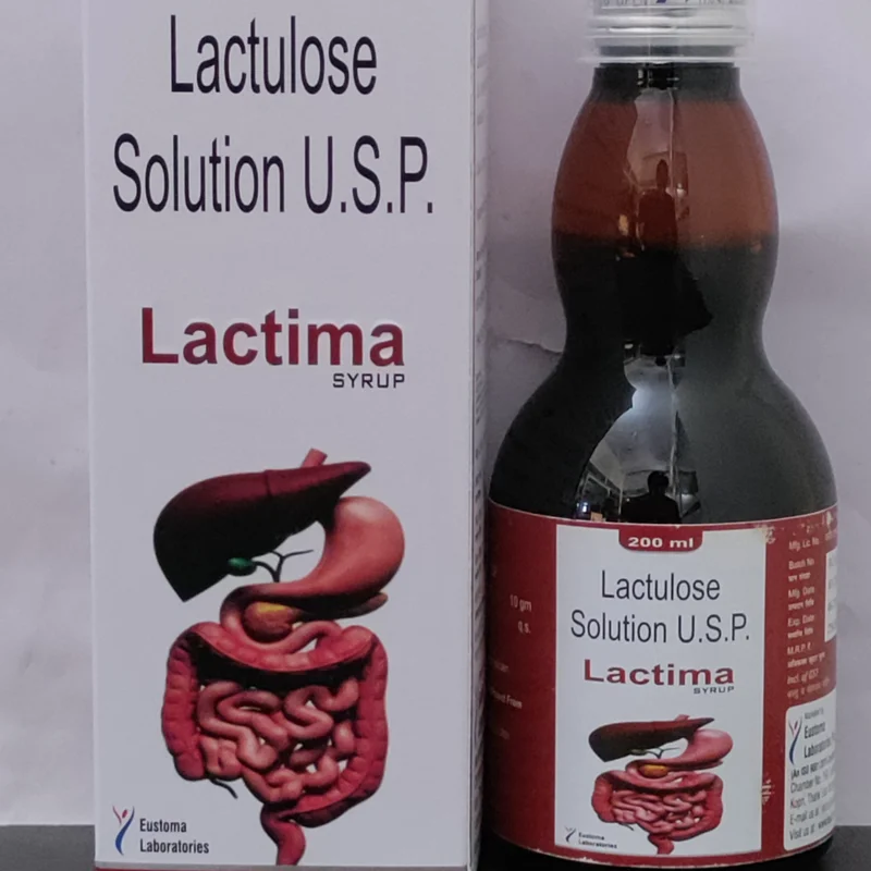 Lactima Syrup 200ml (Lactulose Solution) - Healthcare & Medical by Eustoma Laboratories Pvt. Ltd.