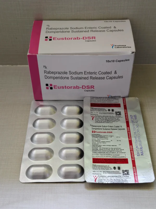 Rabeprazole Domperidone Sr Capsule - Healthcare & Medical by Eustoma Laboratories Pvt. Ltd.