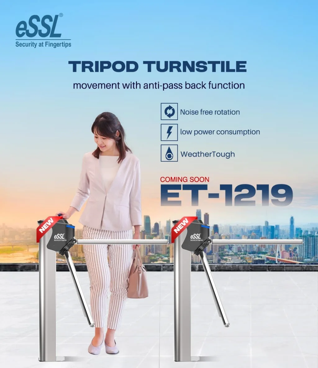 Essl Et-1219: Tripod Turnstile - Electronics & Electrical by Core Technologies