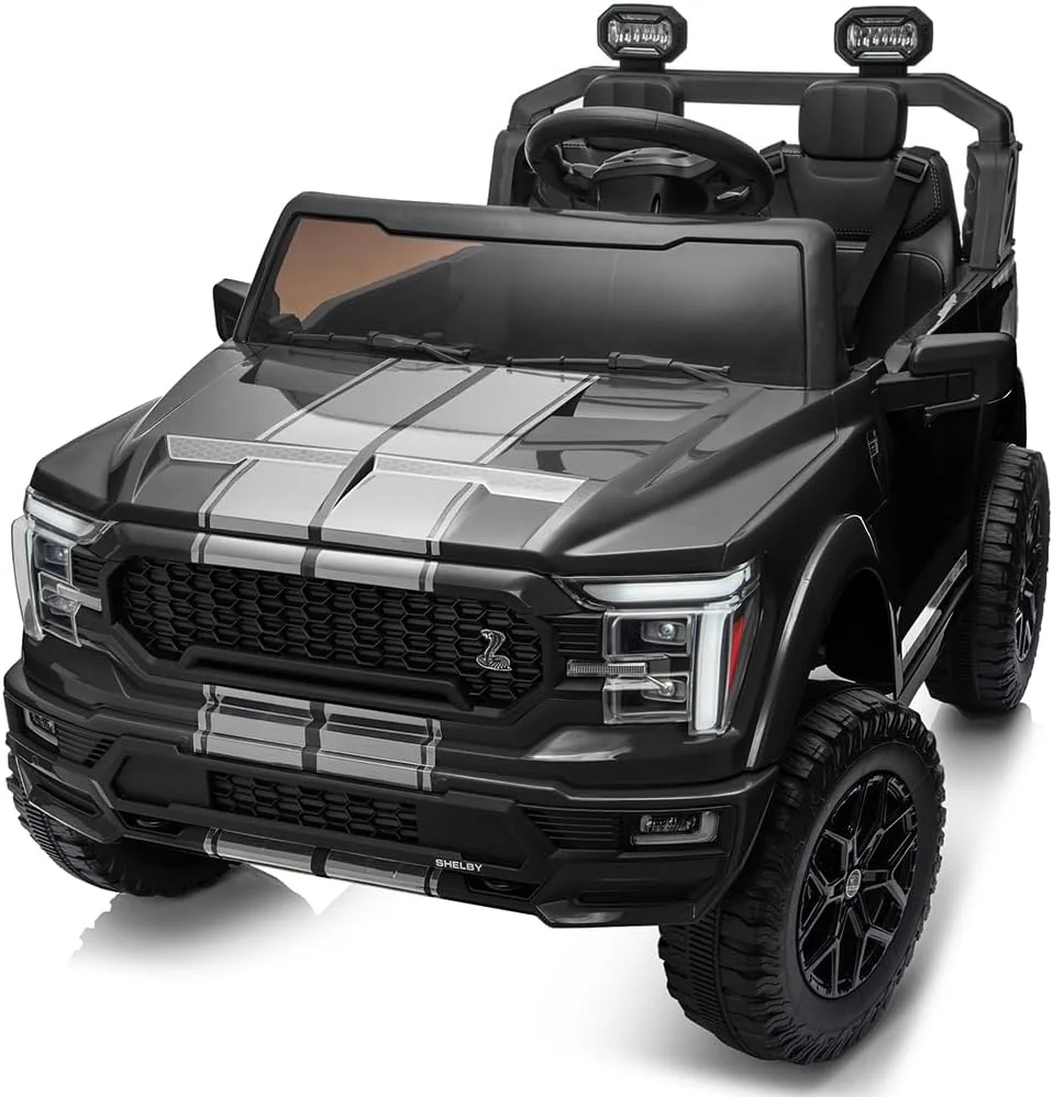 Hikiddo Licensed Ford Shelby F150 2 Seater Ride on Car - Sports, Toys & Games by Clesso Technocast Pvt. Ltd.