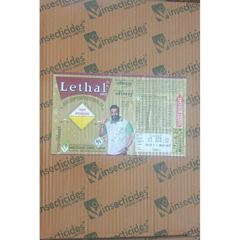 Lethal Chlorpyrifos 20% Ec 20 Litre Can - Food & Agriculture by Chaman Lal Raj Kumar
