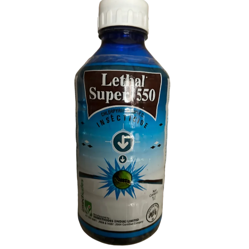 IIL Lethal Super 550 Chlorpyrifos 50% EC Insecticide 1 Litre - Food & Agriculture by Chaman Lal Raj Kumar