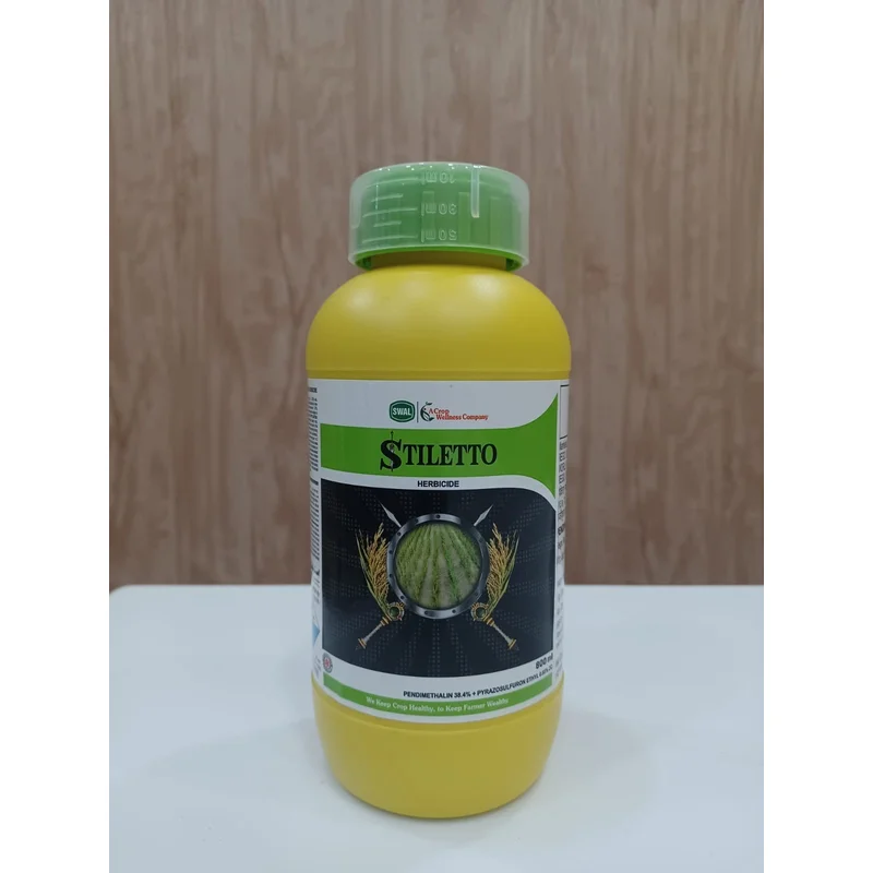 Stiletto Herbicides ( Pendimethalin 38.4% + Pyrazosulfuron Ethyl 0.85% Zc) - Food & Agriculture by Chaman Lal Raj Kumar