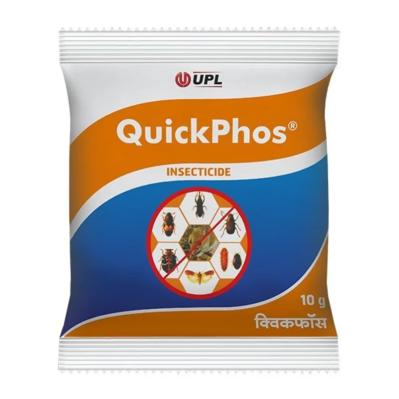 Quickphos Pouch (Aluminium Phosphide 56% Powder) 10 Gm - Food & Agriculture by Chaman Lal Raj Kumar