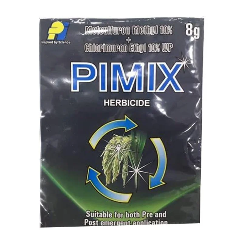 Pi Pimix Herbicide 8 Gm (Metsulfuron Methyl 10%+Chlorimuron Ethyl 10% Wp) - Food & Agriculture by Chaman Lal Raj Kumar
