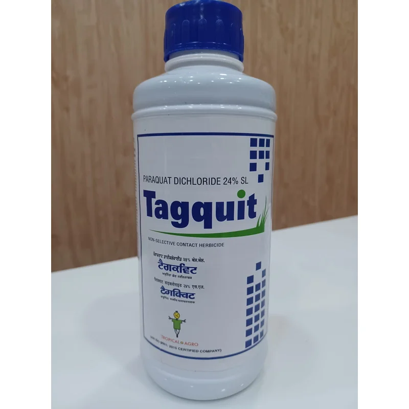 Tagquit Herbicide Paraquat Dichloride 24% Sl1 Ltr - Food & Agriculture by Chaman Lal Raj Kumar