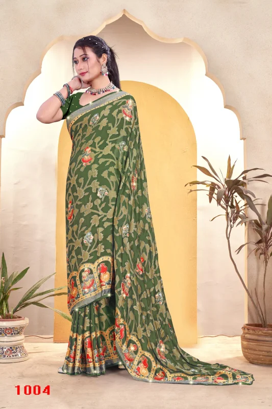 Printed Saree Manufacturer - Textiles & Apparel by Kali Creation