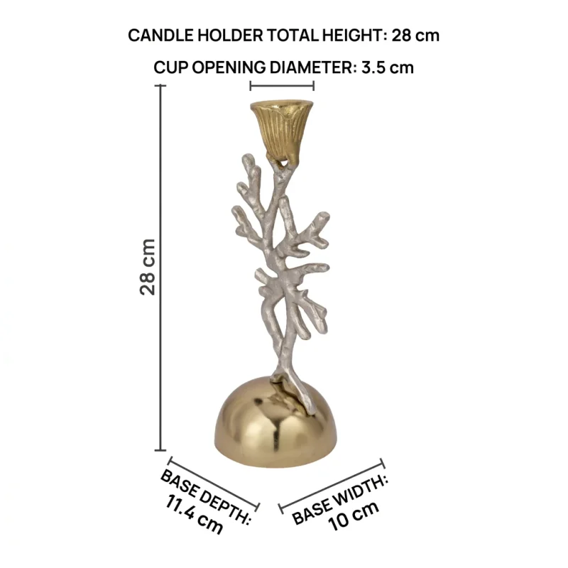 Aluminum Gold T-Light - Home & Kitchen by Orobe