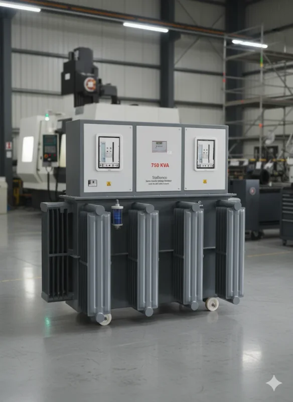 Stallionco Three Phase Oil Cooled Servo Stabilizer - Electronics & Electrical by Stallionco