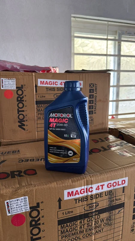 Motorol Magic High Mileage Engine Lubricants - Automotive & Transport by Kiran Agencies