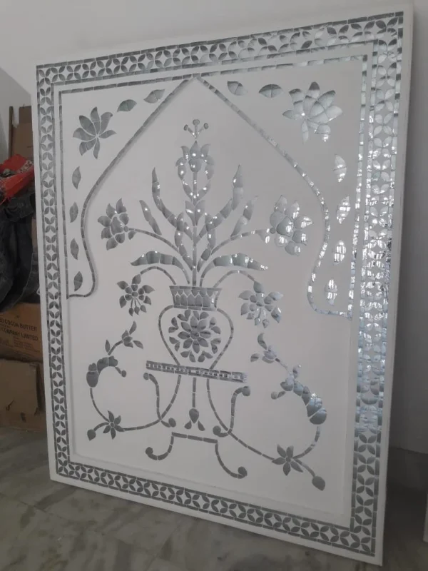 Thikri Art Work Wall Panel - Handicrafts & Gifts by Kraftinlay