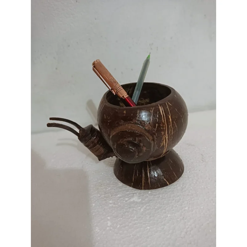 Eco-Friendly Pen Holder Snail Shaped - Paper & Stationery by Cococrafts India
