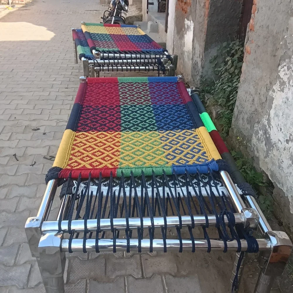 Stainless Steel Charpai - Furniture & Interiors by Aman Charpai