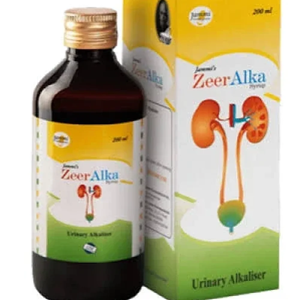 Jammi Zeeralka Urinary Alkaliser Syrup - Healthcare & Medical by Ayurweb