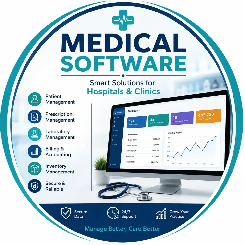 Clinic & Hospital Software Solution - Healthcare & Medical by Bestind Tech Pvt. Ltd.