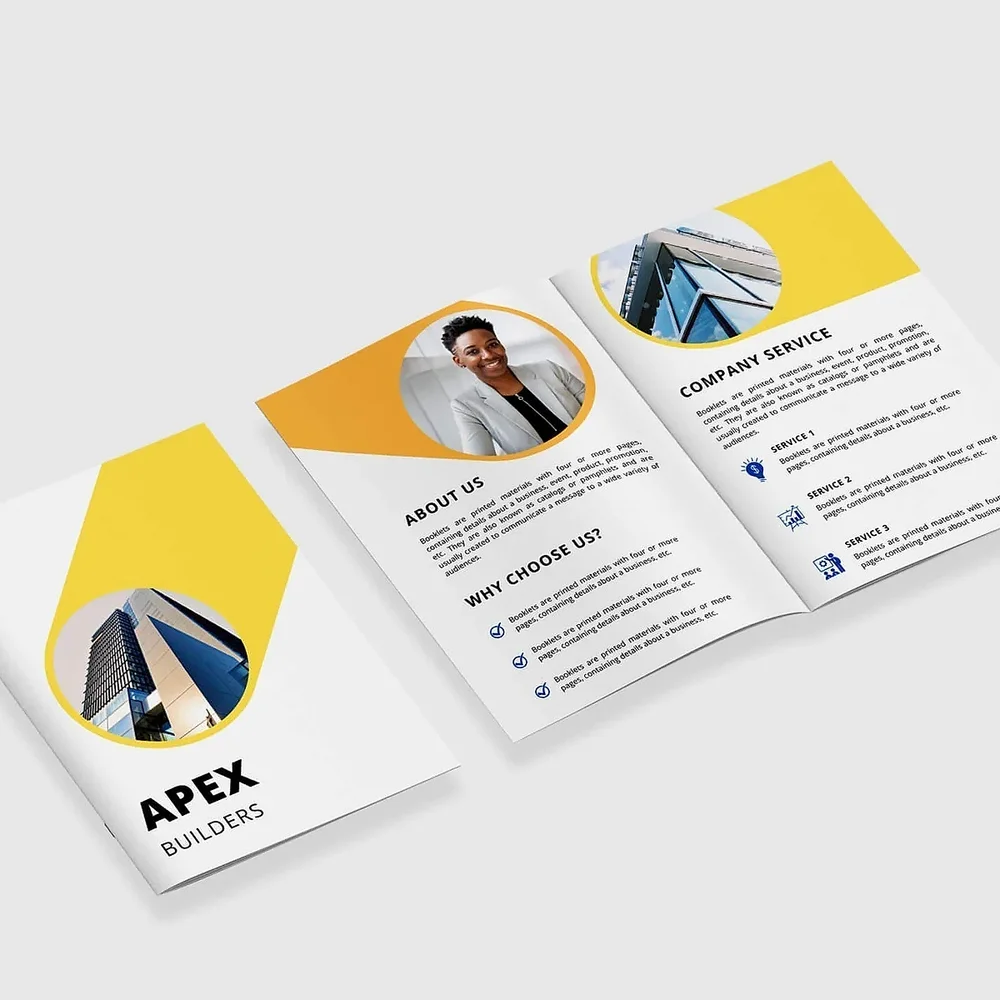 Leaflet Pamphlet Printing Service - Business & Professional Services by GTM Executors Advertising