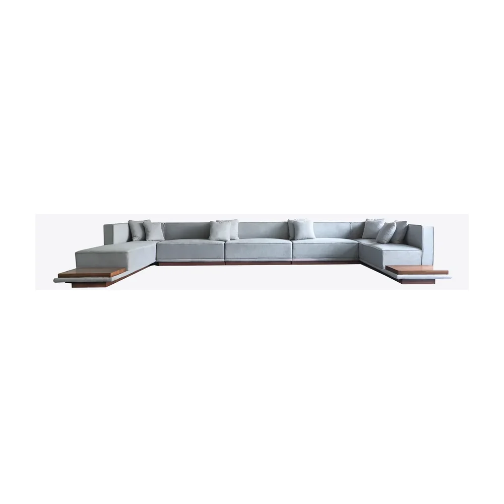 U-shaped Contemporary Sofa - Furniture & Interiors by Wooden Owl Design Pvt. Ltd.