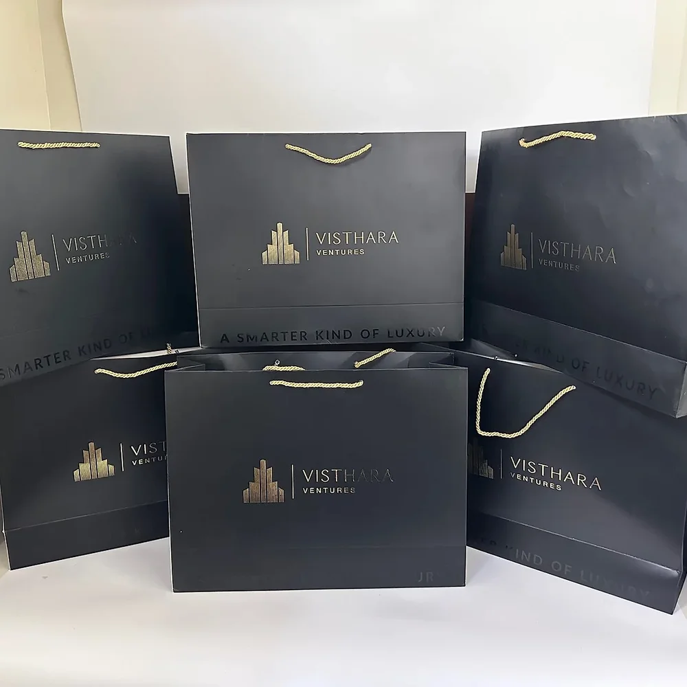 Printed Art Paper Carry Bags - Packaging & Printing by Hindustan Handmade Paper Products