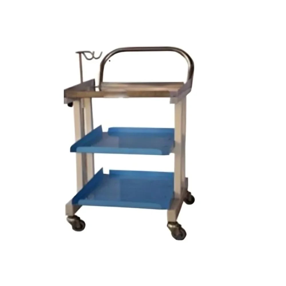 Mild Steel ECG Monitor Trolley - Healthcare & Medical by Medicom International