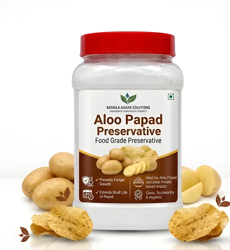 Food Grade Aloo Papad Preservative Powder - Chemicals & Raw Materials by Kamala Aahar Solution