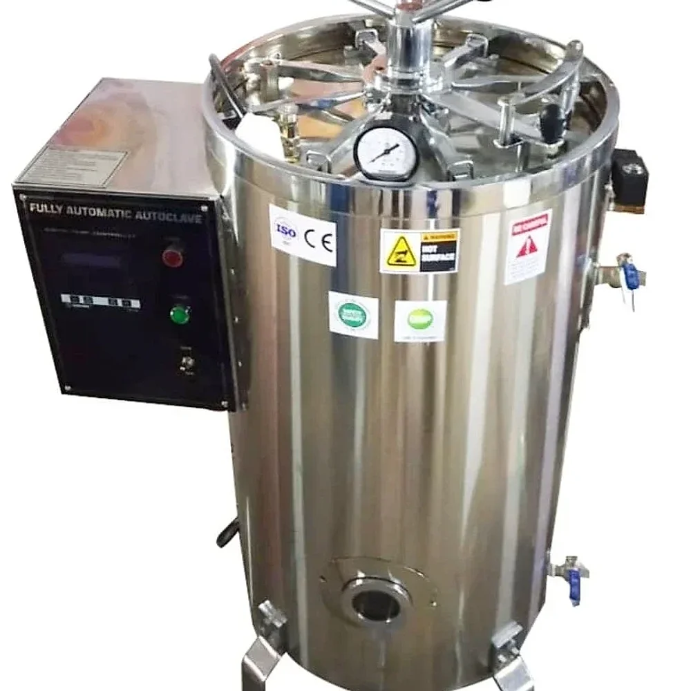SS-304 Vertical Autoclave - Healthcare & Medical by Carelab Technology