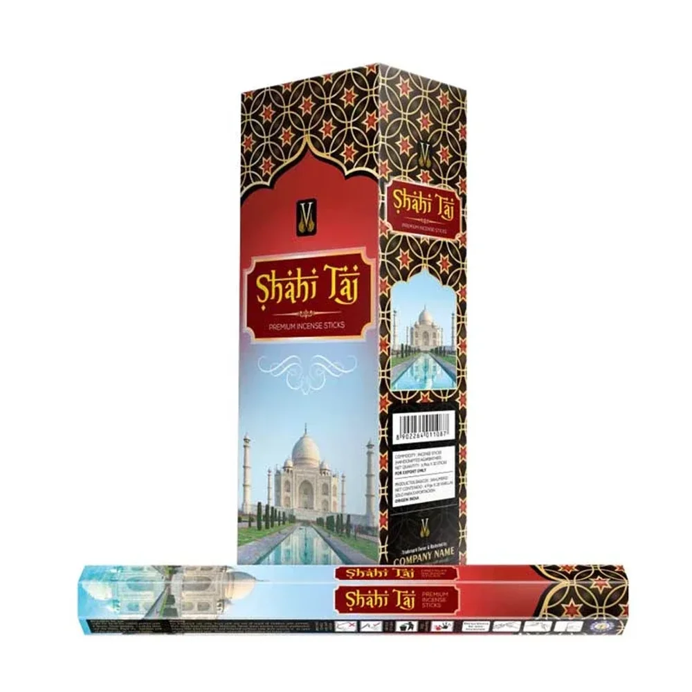 Shahi Taj Handcrafted Incense Sticks Bulk - Home & Kitchen by Indian Agarbatti Manufacturers
