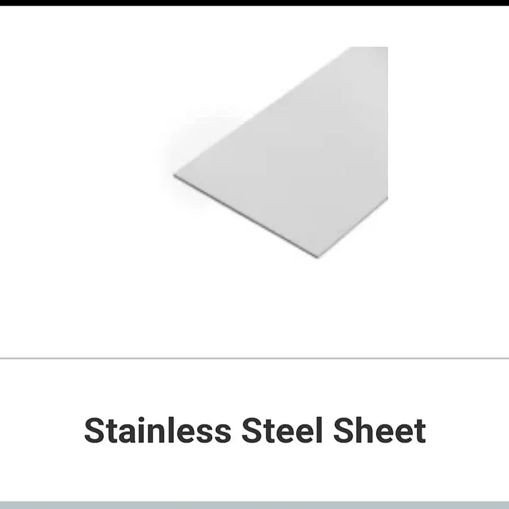 Stainless Steel Sheet - Metals & Alloys by Hind Corp.