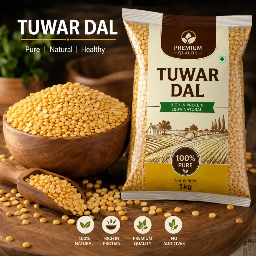 Pure Tuwar Dal - Food & Agriculture by Rehan Traders