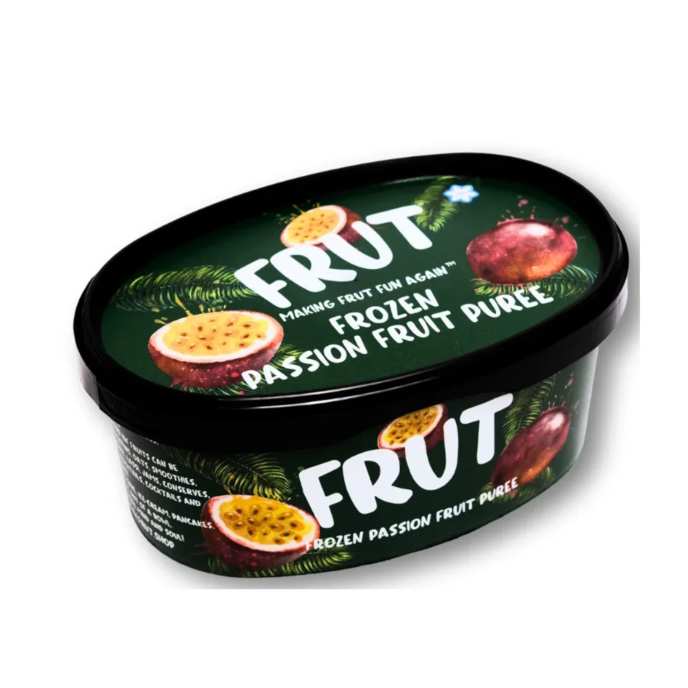 FRUT Frozen Passion Fruit Pulp 1kg - Food & Agriculture by Sumukham Enterprise LLP