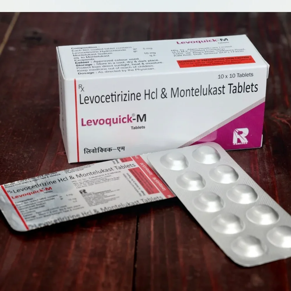 Levocetirizine HCl Montelukast Sodium Tablets - Healthcare & Medical by Raytheon Pharmaceuticals