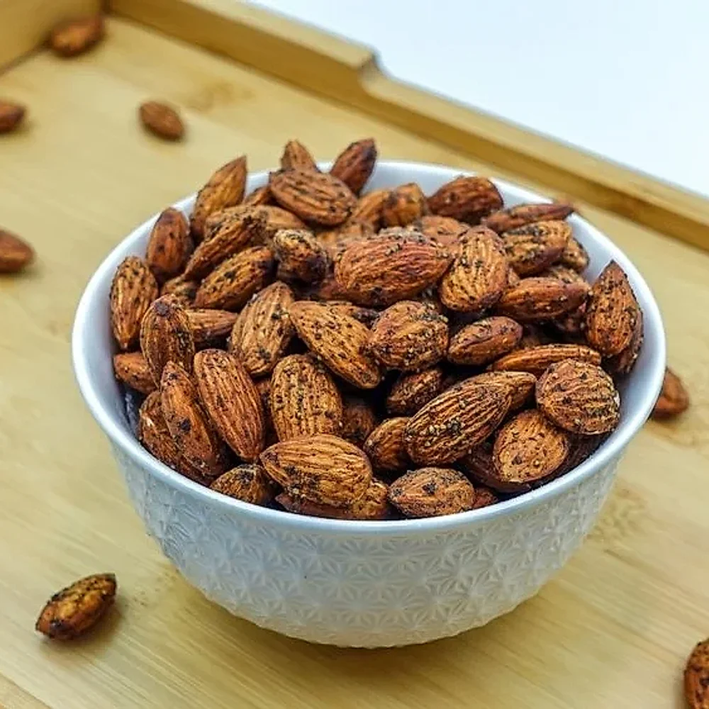Roasted Masala Almonds - Food & Agriculture by Yashwardhan Trading Pvt. Ltd.
