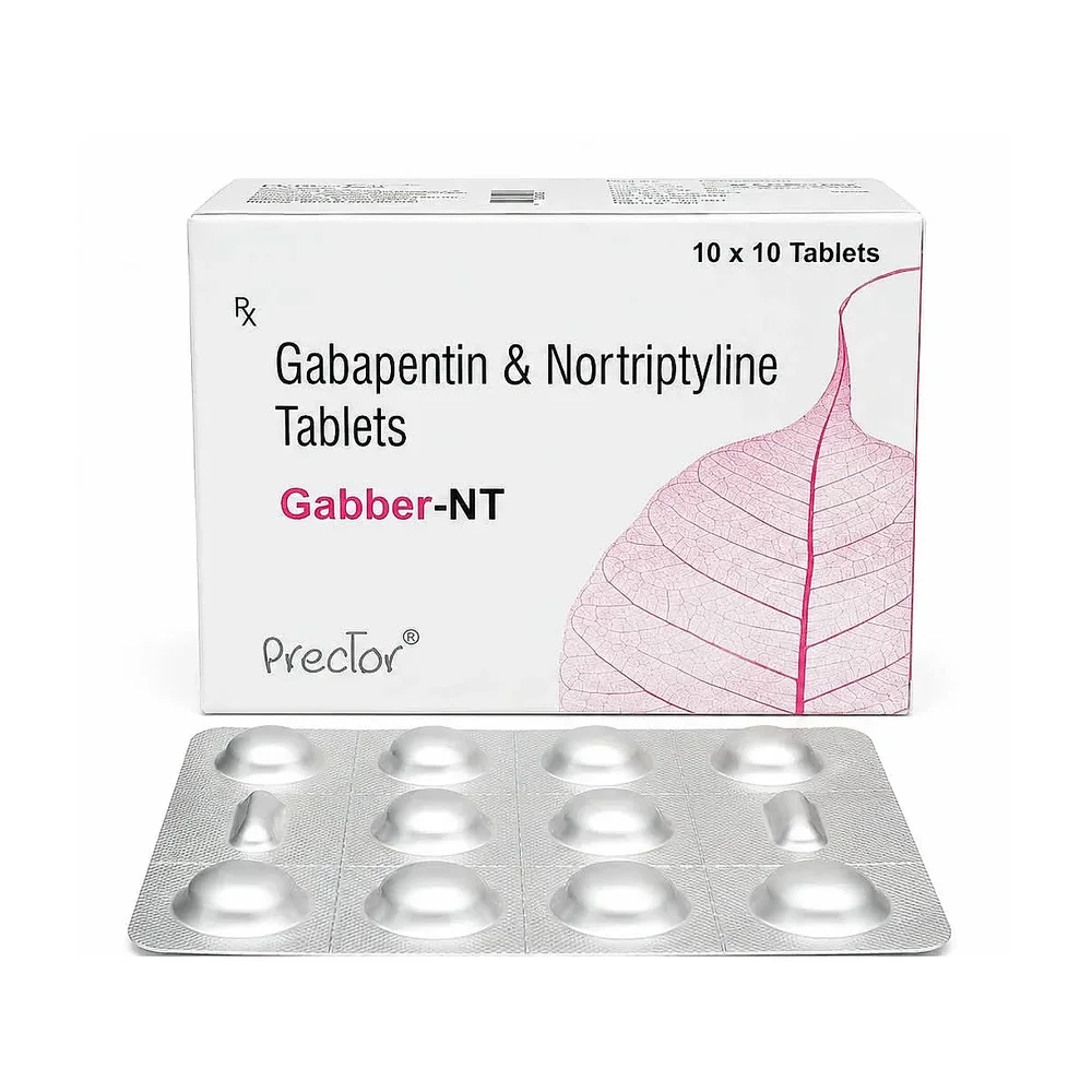 Gabapentin 400mg Nortriptyline 10mg Tablets - Healthcare & Medical by Prector Lifesciences