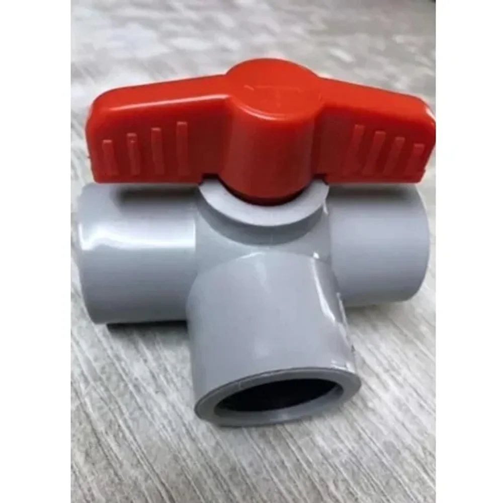 25MM Plastic Three Way Ball Valve - Industrial Supplies & Tools by JD Tech Industries